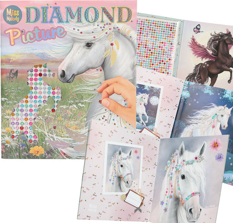 Depesche - miss melody create your diamond picture stickerboek