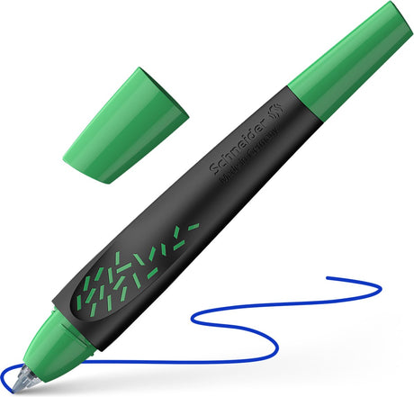 Schneider schrijfwaren scheider rollerball - breeze - penpunt m – zwart groen - s-188804