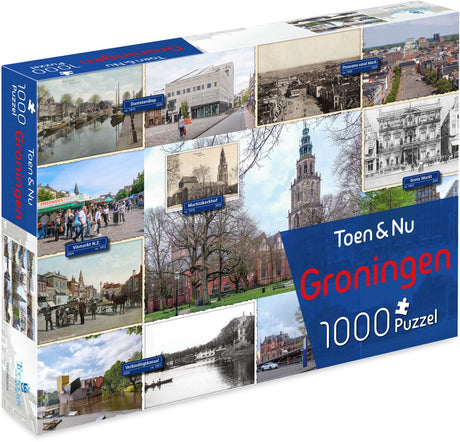 Tucker's fun factory toen nu puzzel - groningen (door fotograaf robert mulder) - 1000 stukjes - legpuzzels