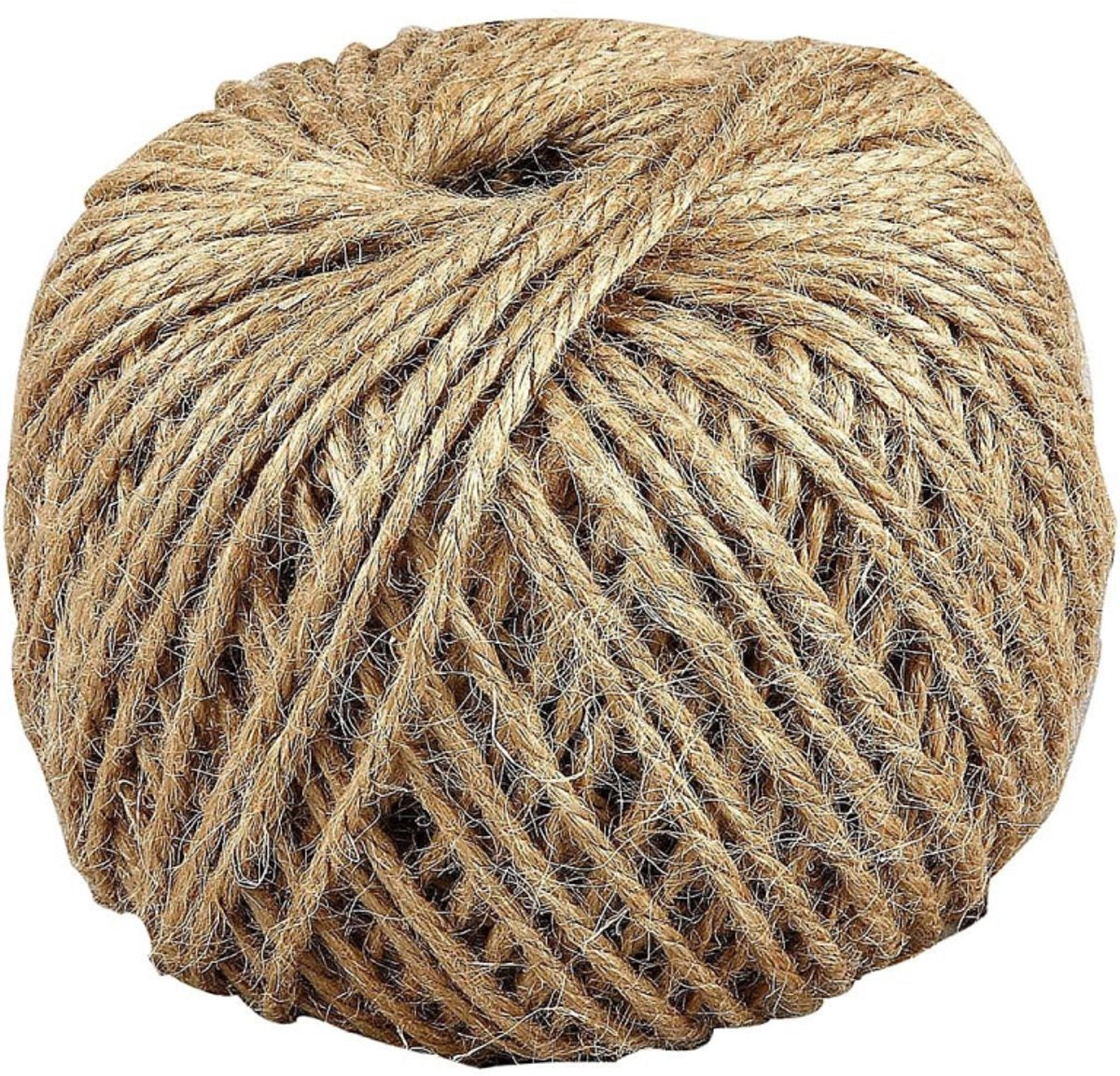 Creativ company natuurlijk hennep touw 3mm, 100m
