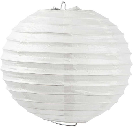 Creativ company cc papieren lamp 20 cm wit
