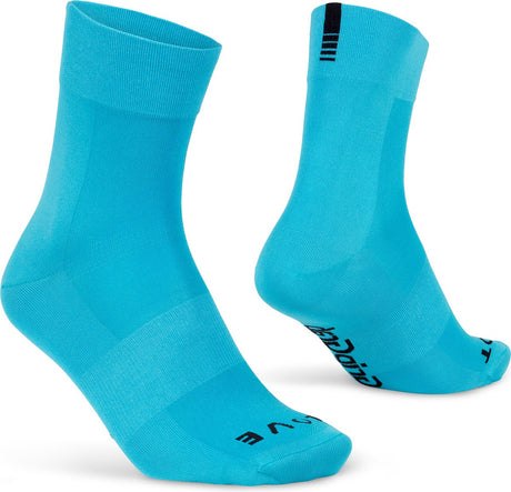 Gripgrab - lightweight sl performance zomer fietssokken 1 paar coolmax wielersport sokken regular cut - blauw - unisex - maat l (44-47)