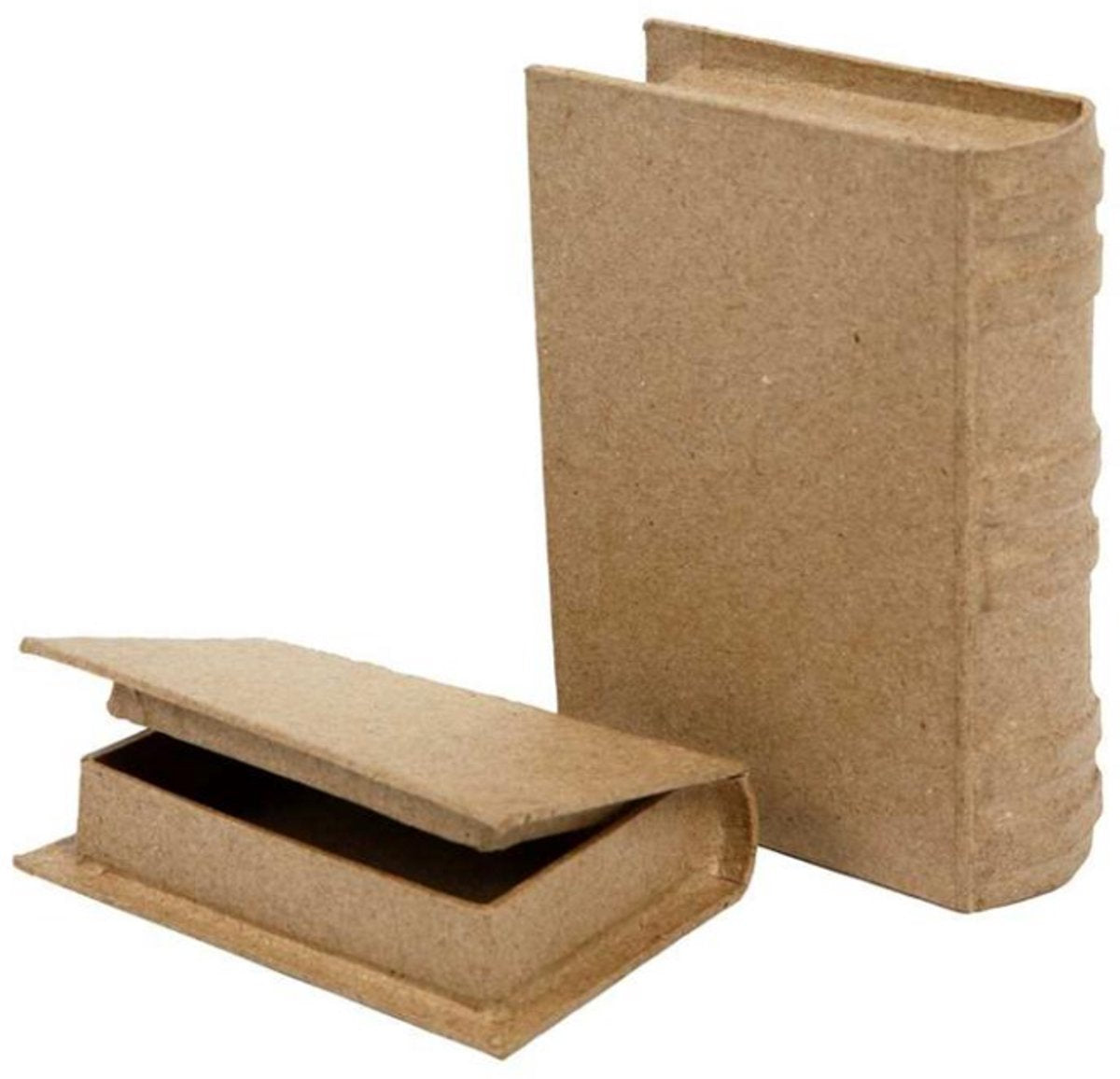 Creativ company cc papier maché boeken set 2 stuks