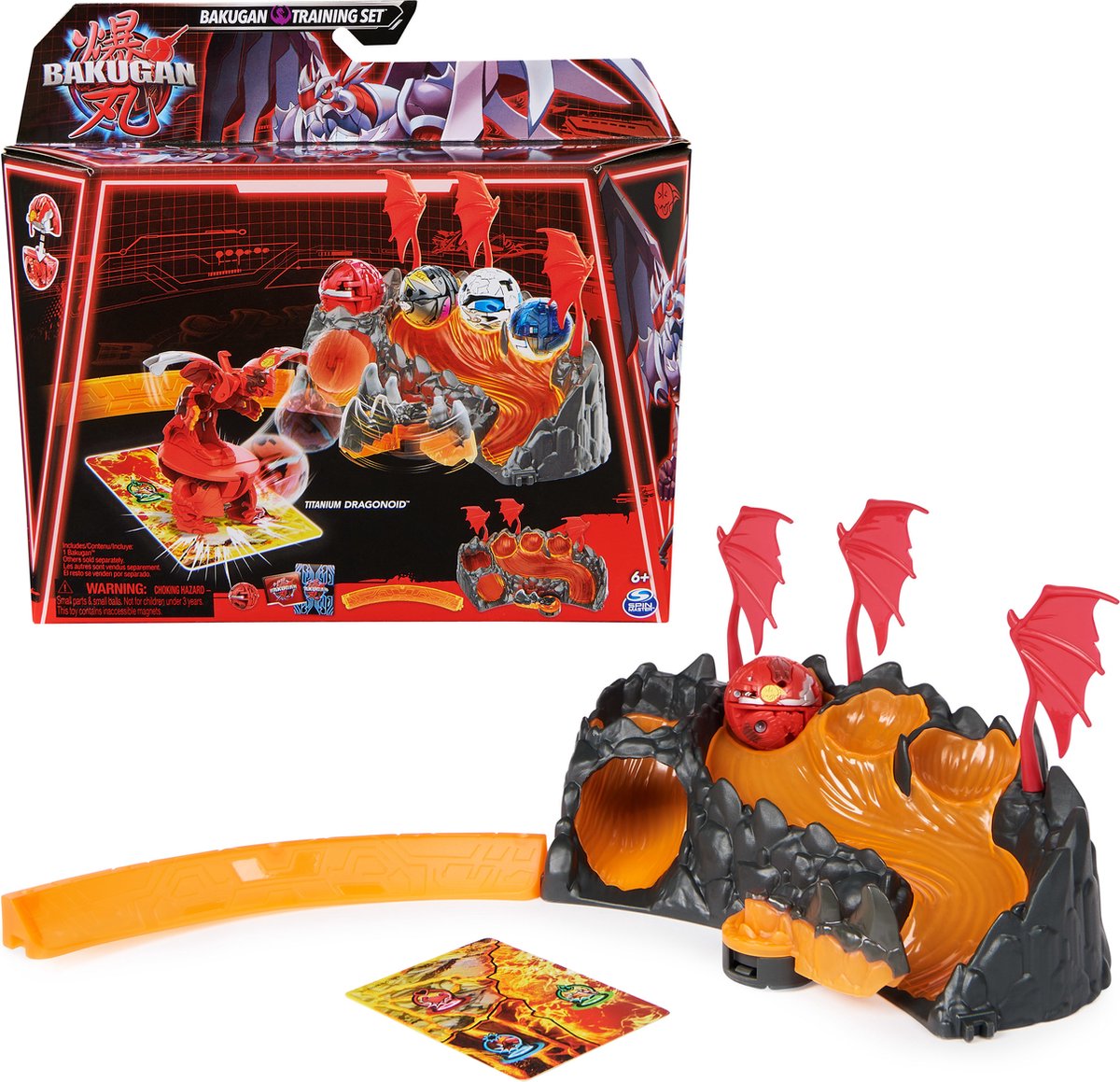 Bakugan - training set - speelset met -actiefiguur - stijlen kunnen variëren