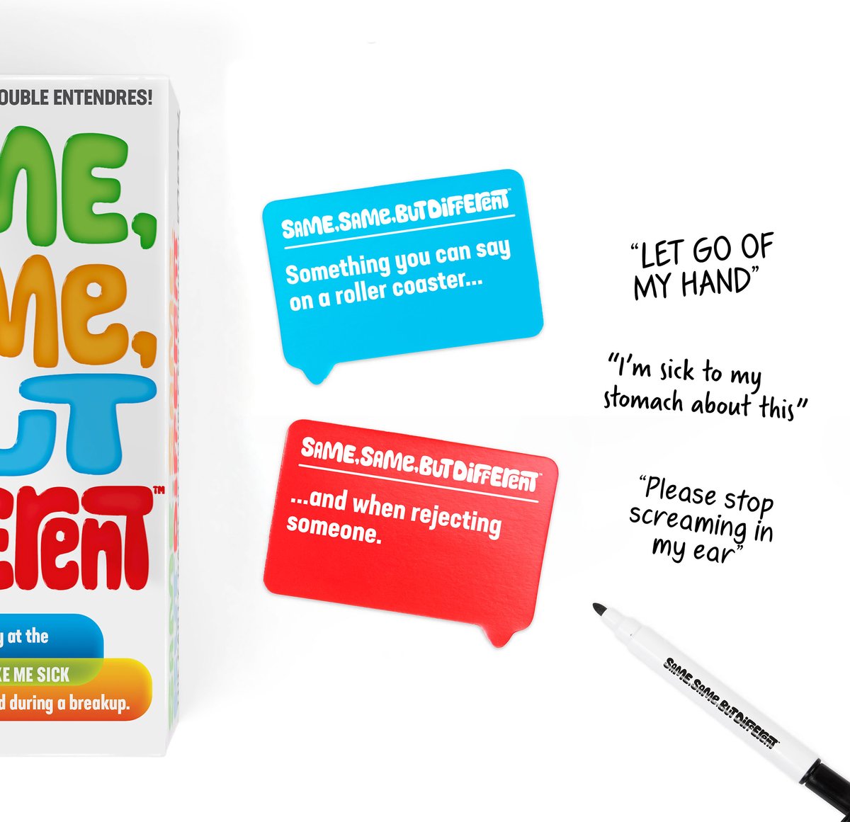 What do you meme - same same but different - het dubbelzinnige party spel van de makers