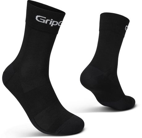 Gripgrab - ride regular cut zomer fietssokken 1 paar wielersport coolmax sokken - unisex - zwart