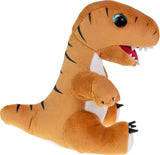 Lumo stars knuffel dino t-rex baby 15cm - pluche dinosaurus speelgoed.