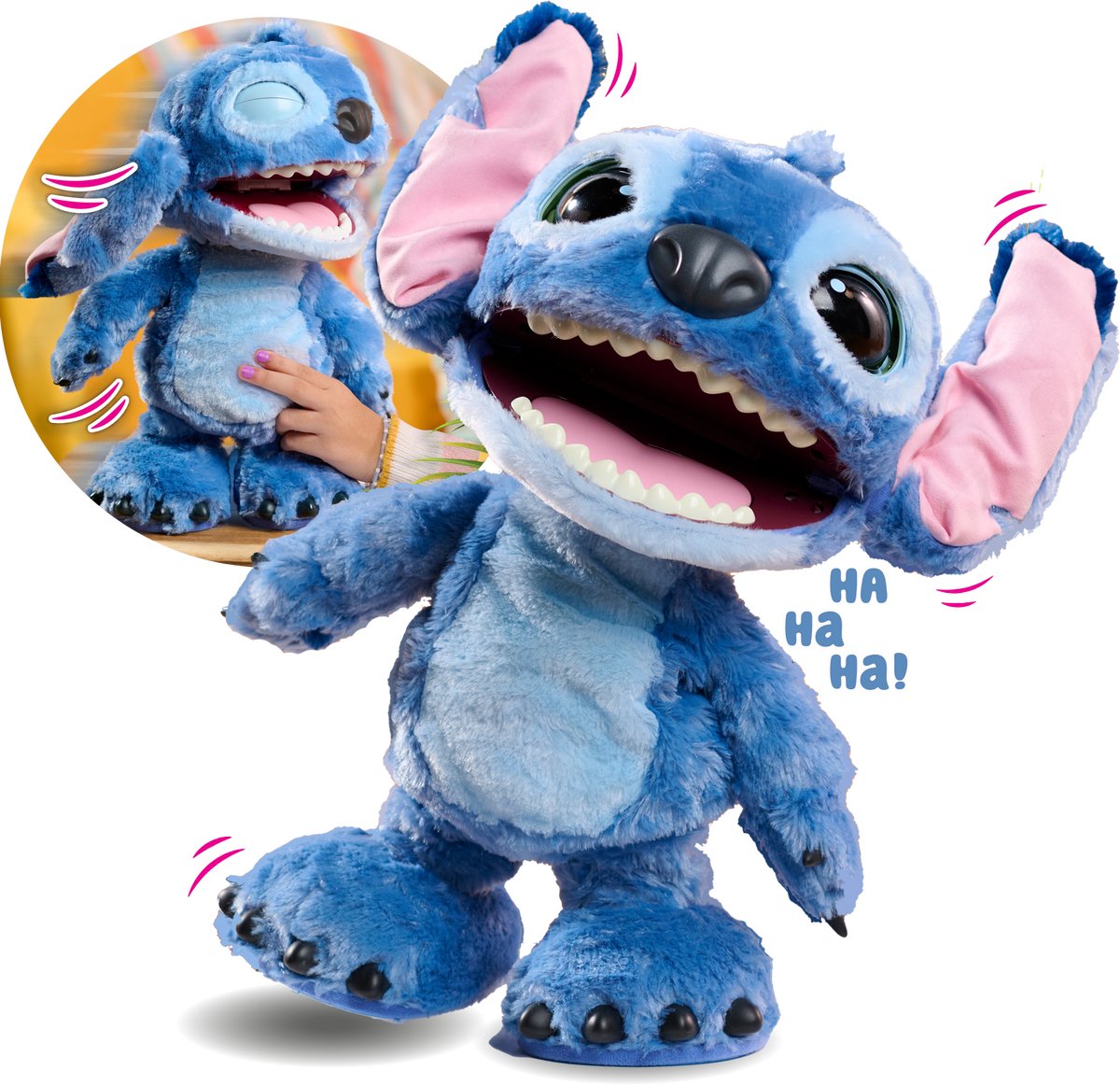 Just play ultimate stitch interactieve knuffel