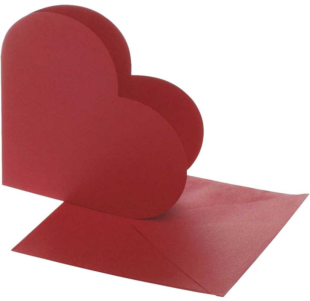 Creativ company https: www.cchobby.nl hartvormige-kaarten-afmeting-kaart-12-5x12-5-cm-afmeting-envelop-13-5x13-5-cm-rood-10-set-1-doos