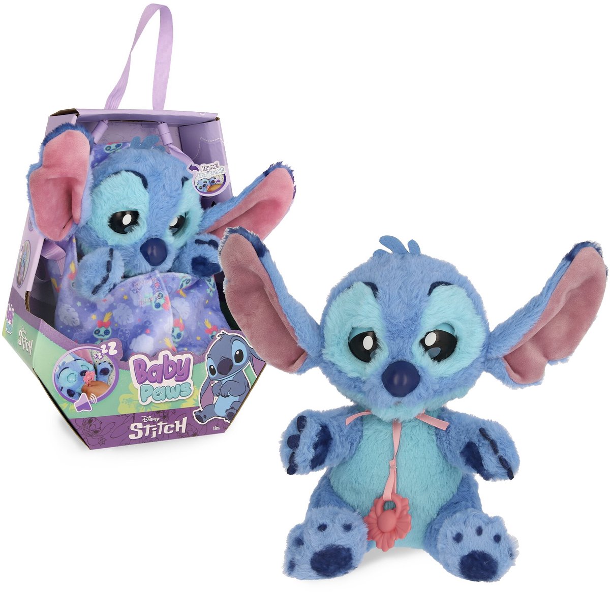 Imc toys baby paws stitch knuffel - 24cm