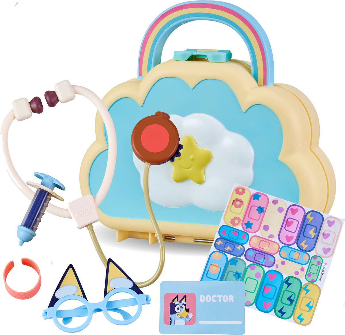 Moose toys bluey dokter speelset
