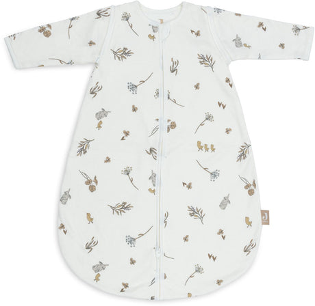 Jollein newborn slaapzak zomer jersey met afritsbare mouw 60cm - rond - riverside - zomerslaapzak