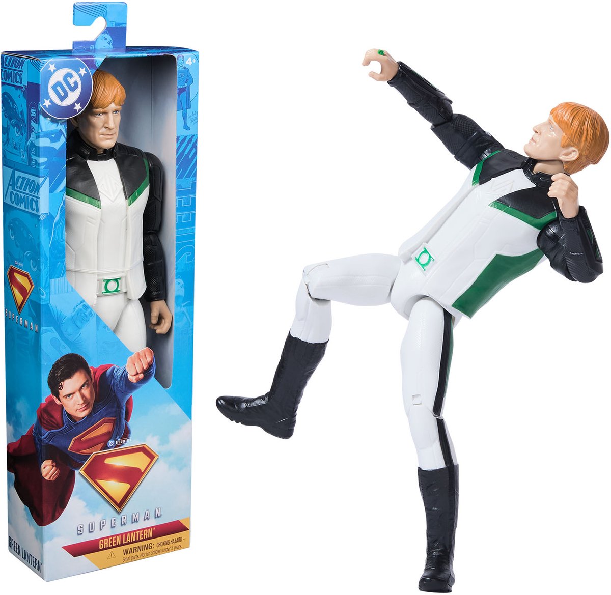 Dc comics , superman green lantern superhelden actiefiguur van 30 cm, kinderspeelgoed, fantasiespel