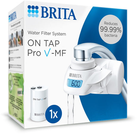Brita on tap v-filter - 1 filter (600l) - puur drinkwater, vermindert bacteriën, chloor lood