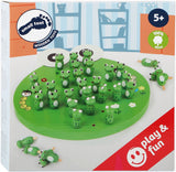 Small foot - houten spel solitaire kikker