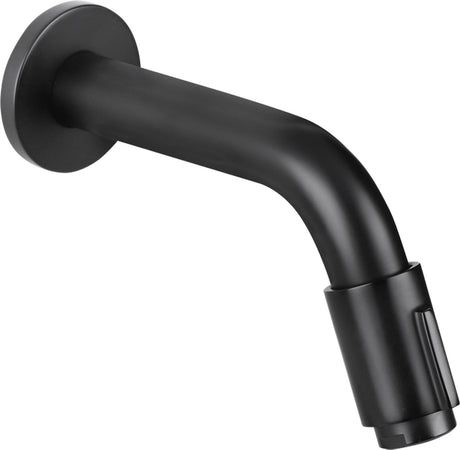 Differnz muurkraan - koud water - wastafelkraan - 11 cm - mat zwart