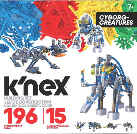 K'nex cyborg creatures 15 modellen, 196dlg.
