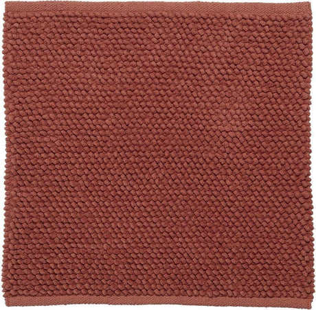 Sealskin - delhi badmat 60x60 cm - katoen - donkerroze