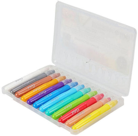 Koopman waterverf krijt set - aquarelkrijt 12 kleuren voor kinderen.