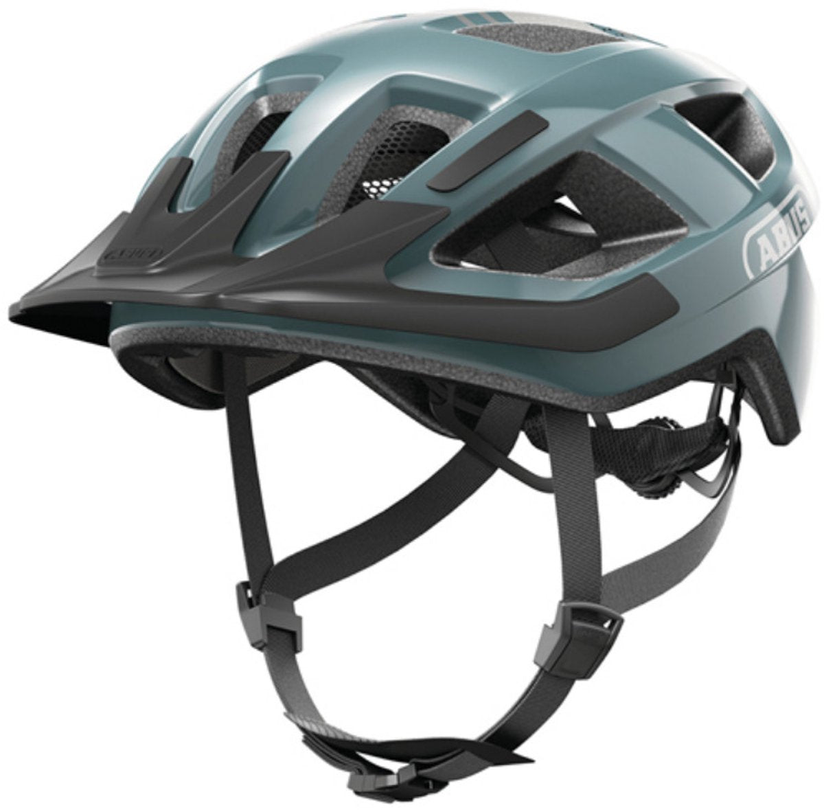 Abus helm aduro 3.0 led glacier blue m 52-58cm