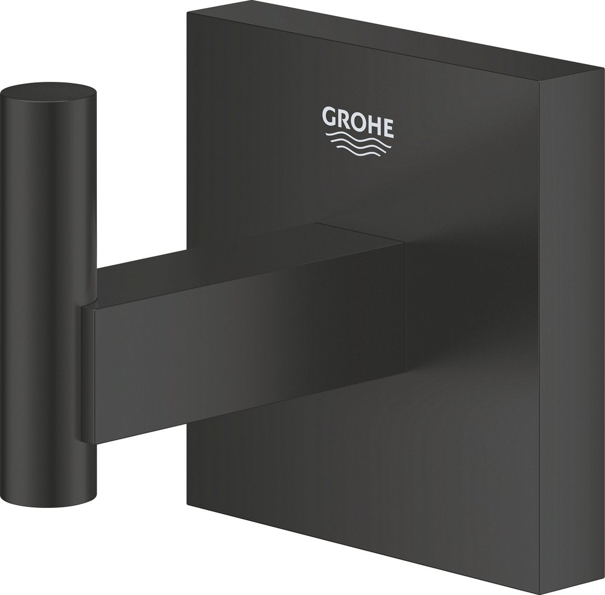 Grohe quickfix start cube handdoekhaak - matte black