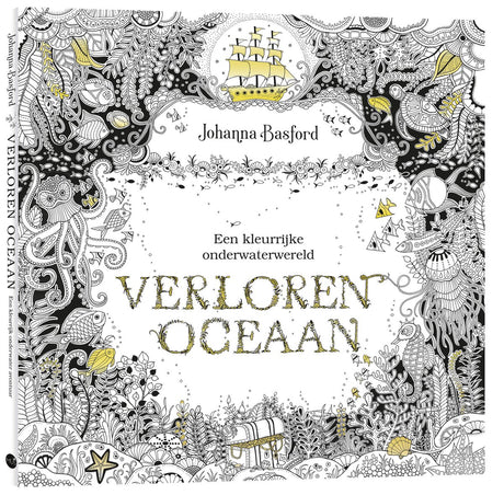 Mus creatief verloren oceaan kleurboek - johanna basford kleurboeken