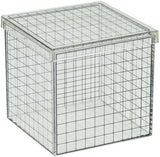 Albatros hengelsport transparante 3d rasterkubus - 10x10x10 cm