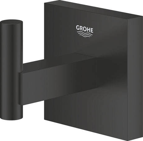 Grohe quickfix start cube handdoekhaak - matte black