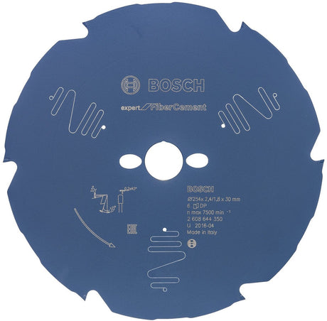 Bosch blad expert for fiber cement 254x30x2.4