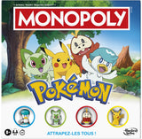Monopoly édition pokémon, jeu de plateau pour enfants et fans de pokémon, jeux familiaux, à partir de 8 ans