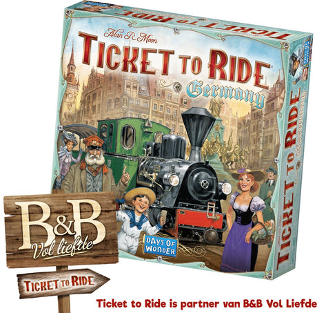 Days of wonder ticket to ride - germany bordspel
