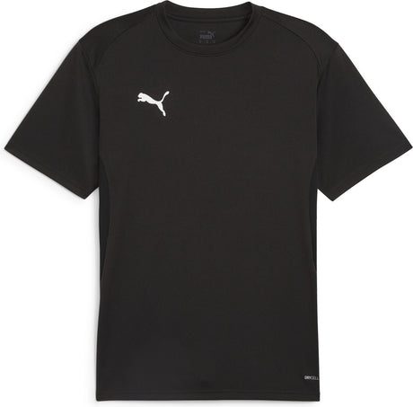 Puma teamgoal jersey heren sportshirt - black- white-flat dark gray