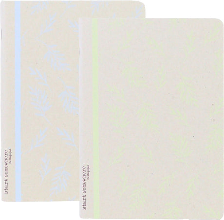 Kangaro schriften - ecologique - formaat a4 - met lijn - 2 stuks - an-116045-b