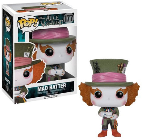 Funko pop! disney: alice in wonderland - mad hatter #177