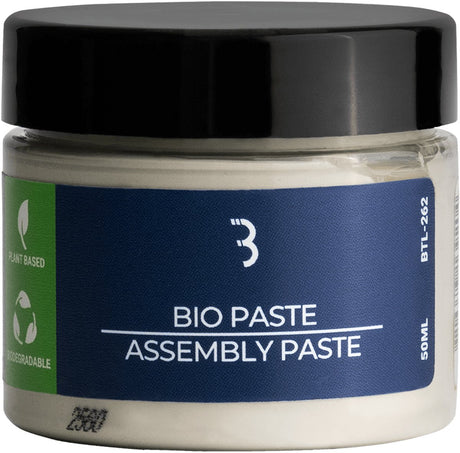 Bbb cycling biologische montagepasta fiets - premium carbon metaal montagevet - 500ml - biopaste btl-262