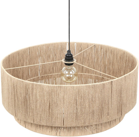 Trio smilla - hanglamp - zwart mat - excl. 1x e27 4 w - plafondbevestiging - in hoogte verstelbaar - d: 60cm