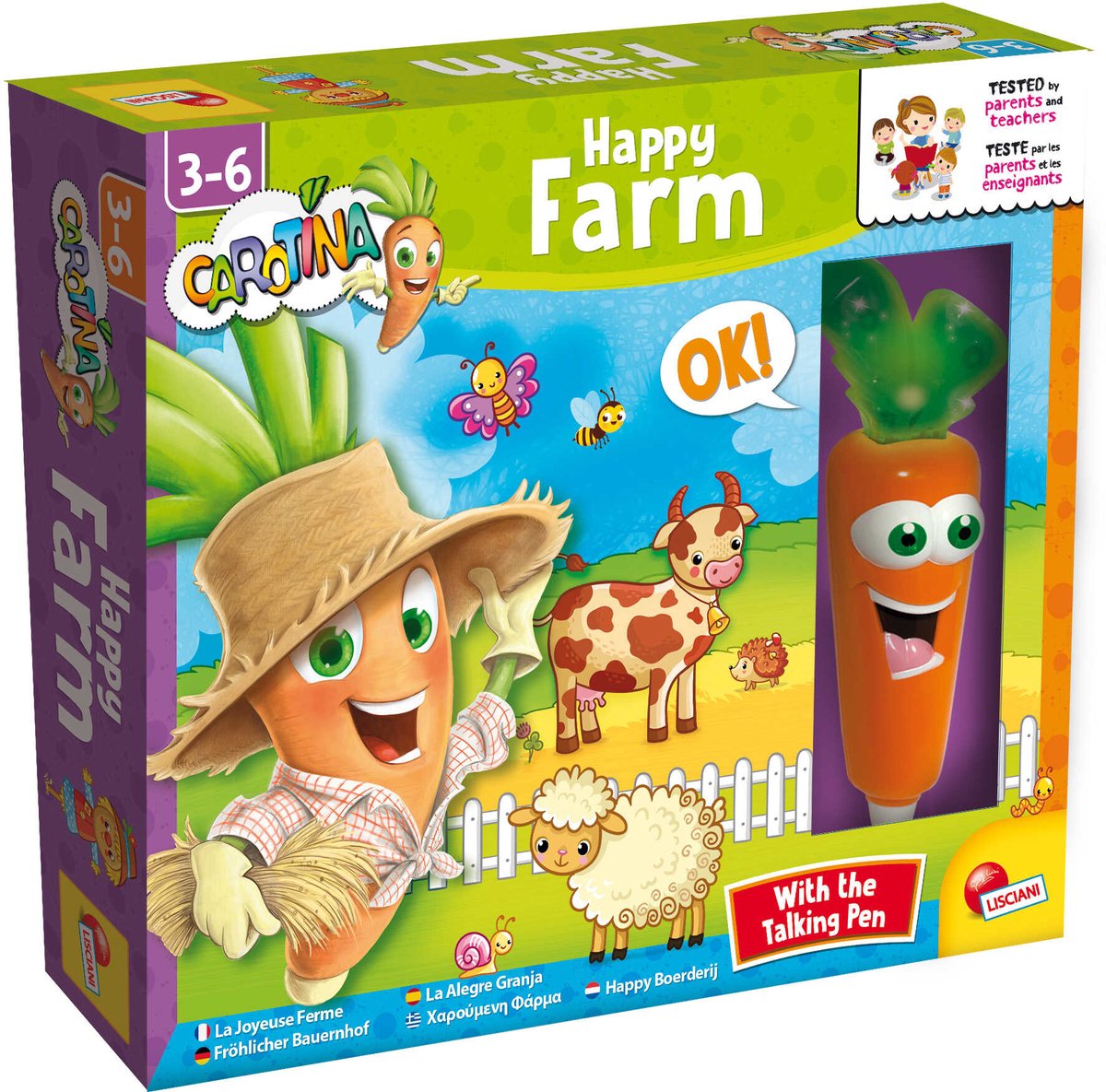 Lisciani carotina happy farm