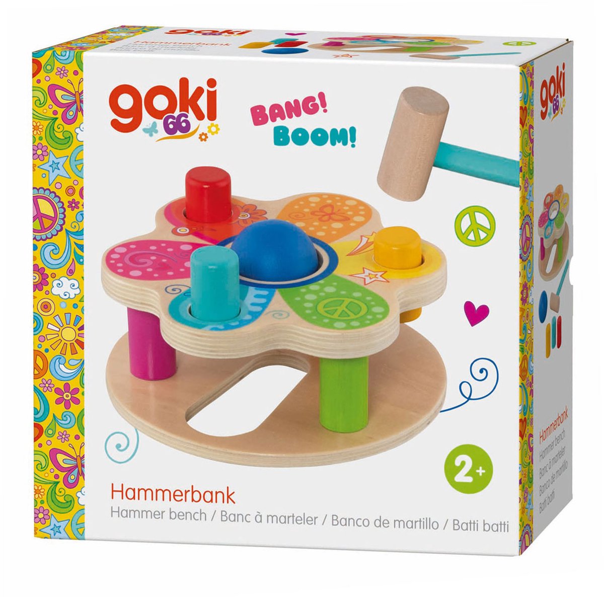 Goki houten hamerbank