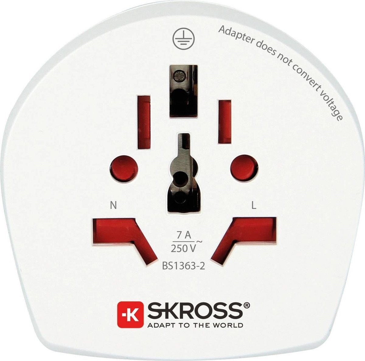 Skross country travel adapter world to uk 2019