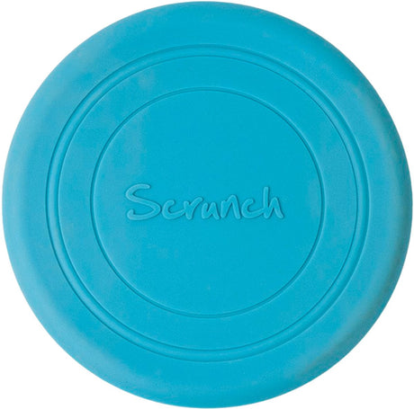 Scrunch frisbee - blauw - opvouwbaar - recycleerbaar