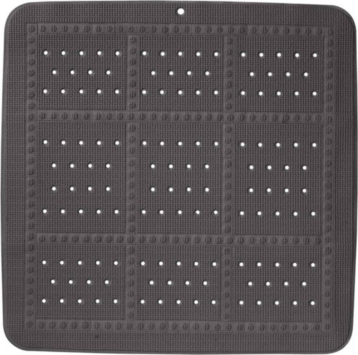 Sealskin unilux - antislipmat 55x55 cm - pvc - antraciet