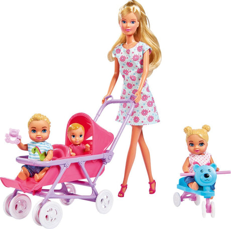 Simba - steffi love - baby world set - 29 cm - pop - vanaf 3 jaar