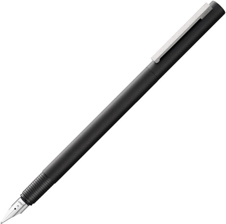 Lamy cp1 056 vulpen | matzwarte lak | roestvrijstalen penpunt ef | inclusief t10 blauwe inktpatroon