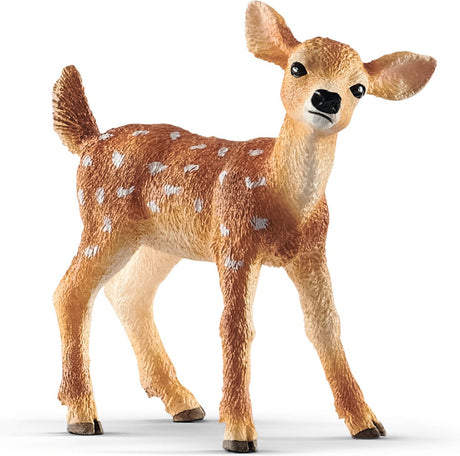 Schleich wild life - witstaarthertenjong - speelfiguur - kinderspeelgoed voor jongens en meisjes - 3 tot 8 jaar - 14820