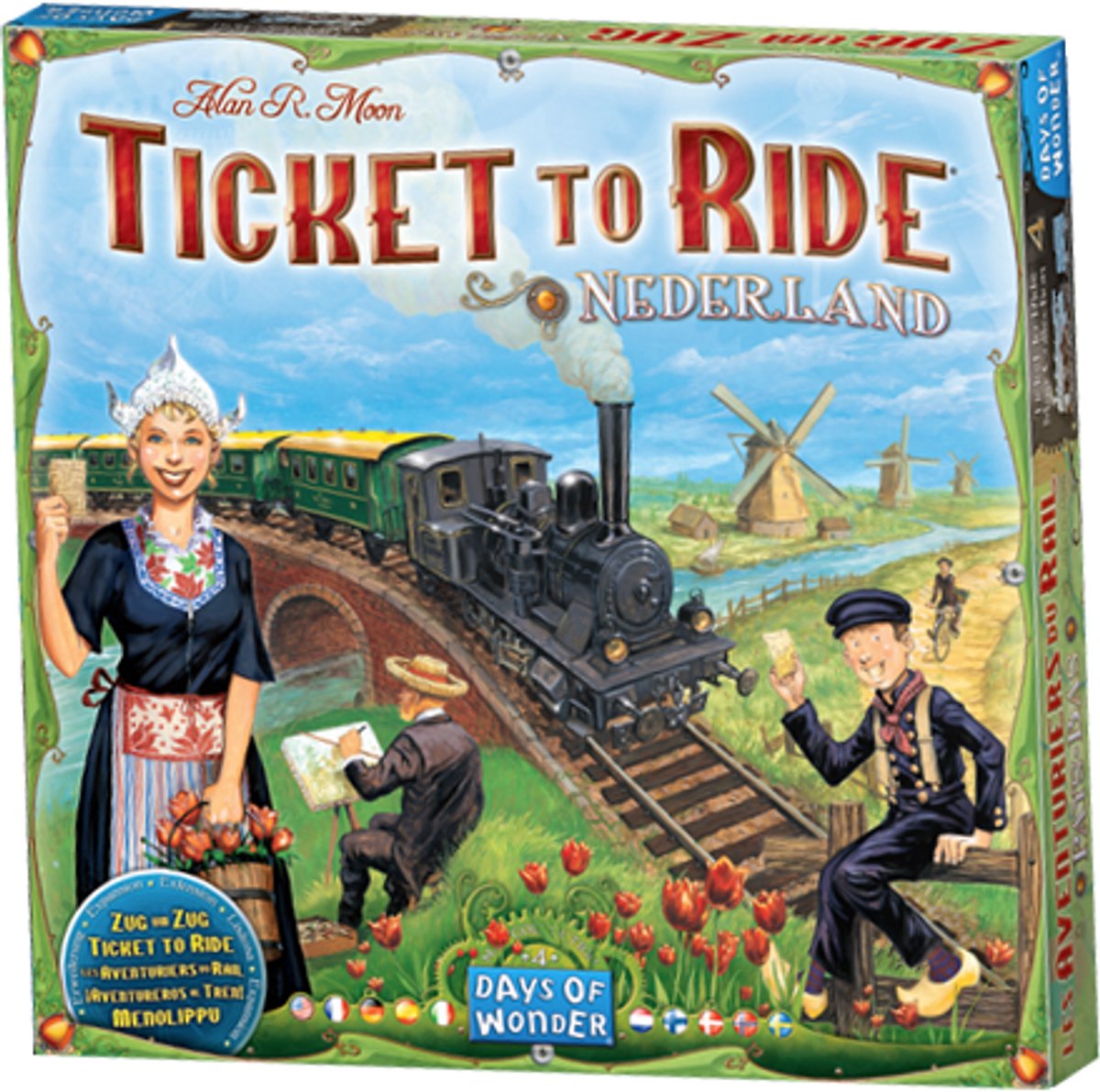 Days of wonder ticket to ride - nederland bordspel