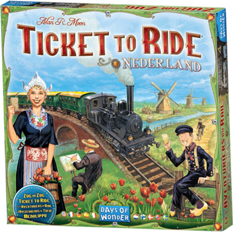 Days of wonder ticket to ride - nederland bordspel