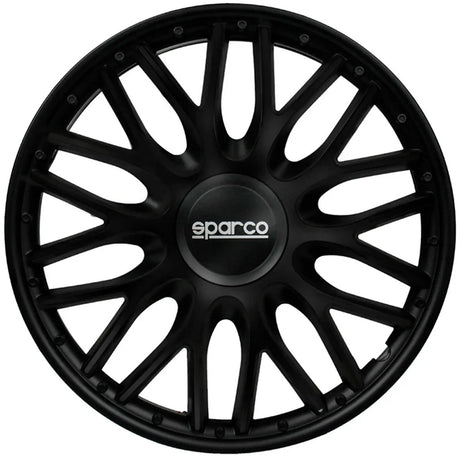 Sparco wieldoppen roma 14 inch zwart - 4 stuks