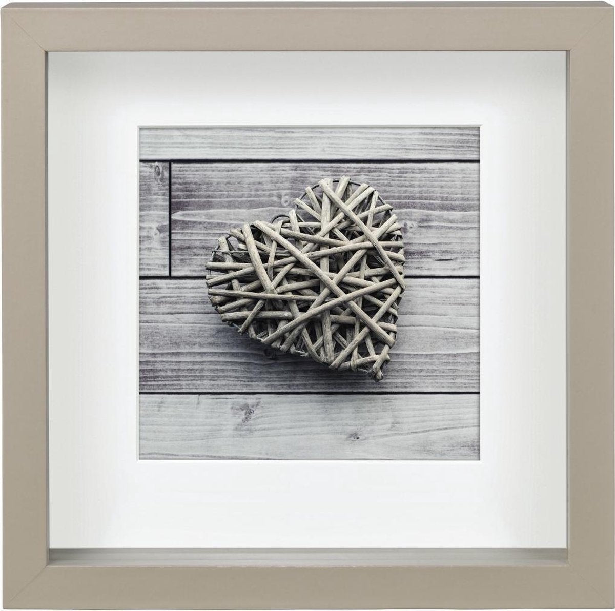 Hama fotolijst - scala - 23 x 23 cm - taupe