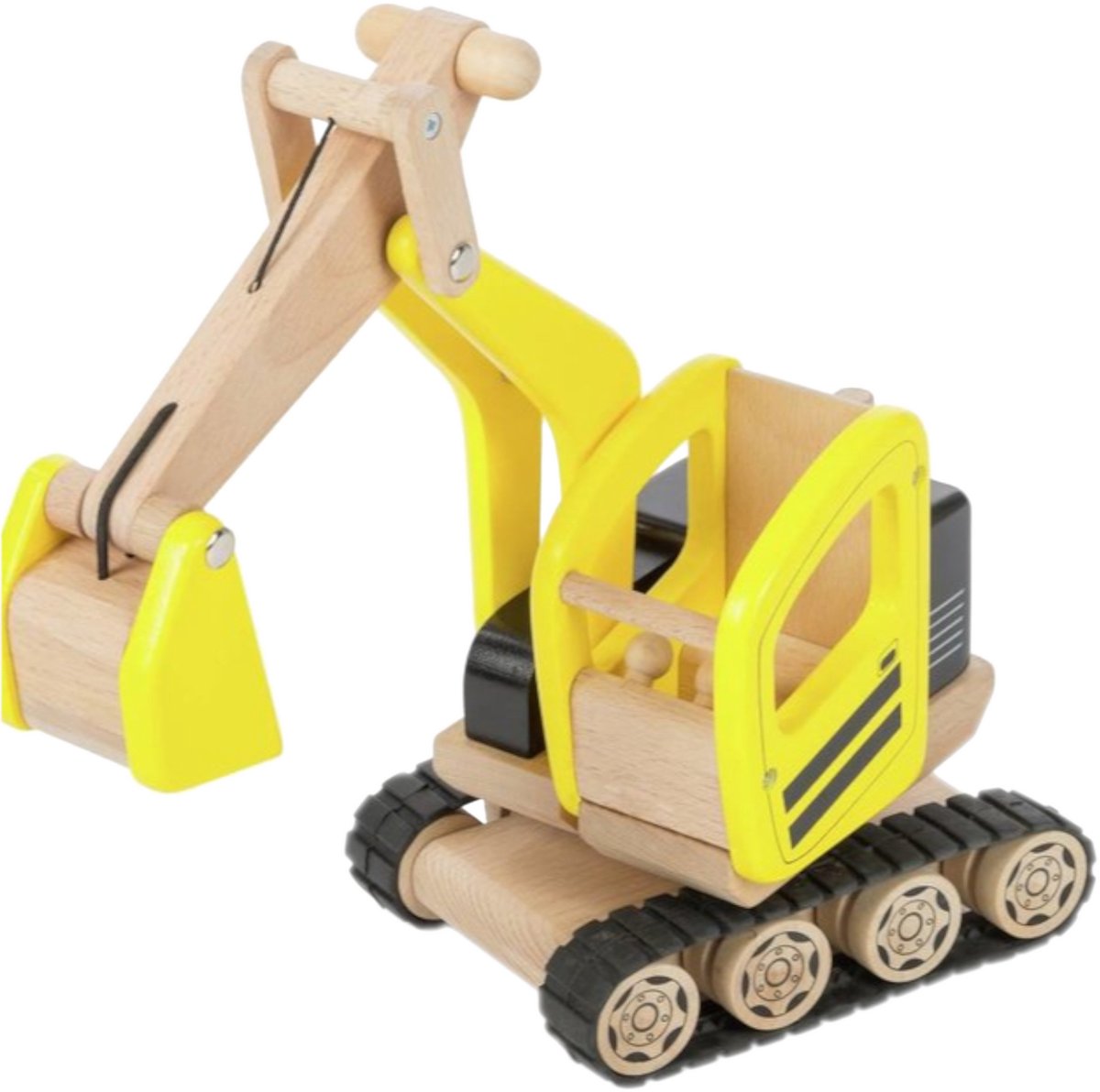 Tidlo houten graafmachine