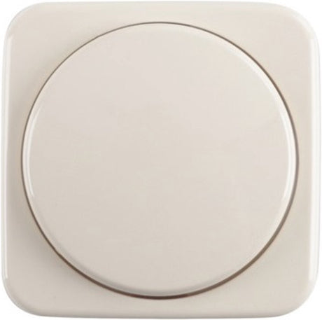 Busch-jaeger si centraalplaat creme knop dimmer
